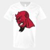 V-Neck Heavy Cotton 100% T-Shirt Thumbnail
