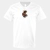 V-Neck Heavy Cotton 100% T-Shirt Thumbnail