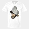 V-Neck Heavy Cotton 100% T-Shirt Thumbnail