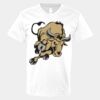 V-Neck Heavy Cotton 100% T-Shirt Thumbnail
