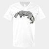 V-Neck Heavy Cotton 100% T-Shirt Thumbnail