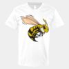 V-Neck Heavy Cotton 100% T-Shirt Thumbnail