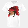 V-Neck Heavy Cotton 100% T-Shirt Thumbnail