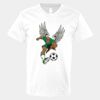 V-Neck Heavy Cotton 100% T-Shirt Thumbnail