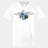 V-Neck Heavy Cotton 100% T-Shirt Thumbnail
