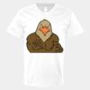 V-Neck Heavy Cotton 100% T-Shirt Thumbnail