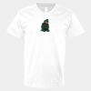 V-Neck Heavy Cotton 100% T-Shirt Thumbnail