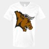 V-Neck Heavy Cotton 100% T-Shirt Thumbnail