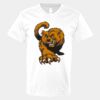 V-Neck Heavy Cotton 100% T-Shirt Thumbnail