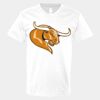 V-Neck Heavy Cotton 100% T-Shirt Thumbnail