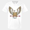 V-Neck Heavy Cotton 100% T-Shirt Thumbnail