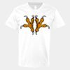 V-Neck Heavy Cotton 100% T-Shirt Thumbnail
