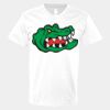 V-Neck Heavy Cotton 100% T-Shirt Thumbnail