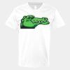 V-Neck Heavy Cotton 100% T-Shirt Thumbnail