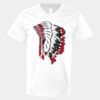 V-Neck Heavy Cotton 100% T-Shirt Thumbnail
