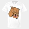 V-Neck Heavy Cotton 100% T-Shirt Thumbnail