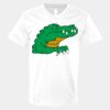 V-Neck Heavy Cotton 100% T-Shirt Thumbnail