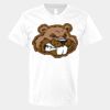 V-Neck Heavy Cotton 100% T-Shirt Thumbnail
