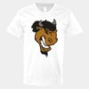 V-Neck Heavy Cotton 100% T-Shirt Thumbnail