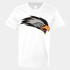 V-Neck Heavy Cotton 100% T-Shirt Thumbnail