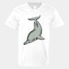 V-Neck Heavy Cotton 100% T-Shirt Thumbnail