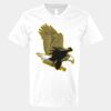 V-Neck Heavy Cotton 100% T-Shirt Thumbnail