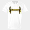 V-Neck Heavy Cotton 100% T-Shirt Thumbnail
