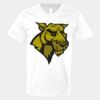 V-Neck Heavy Cotton 100% T-Shirt Thumbnail