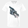 V-Neck Heavy Cotton 100% T-Shirt Thumbnail