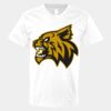V-Neck Heavy Cotton 100% T-Shirt Thumbnail