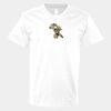 V-Neck Heavy Cotton 100% T-Shirt Thumbnail