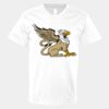 V-Neck Heavy Cotton 100% T-Shirt Thumbnail