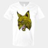 V-Neck Heavy Cotton 100% T-Shirt Thumbnail