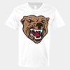 V-Neck Heavy Cotton 100% T-Shirt Thumbnail