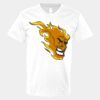 V-Neck Heavy Cotton 100% T-Shirt Thumbnail