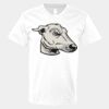 V-Neck Heavy Cotton 100% T-Shirt Thumbnail