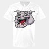 V-Neck Heavy Cotton 100% T-Shirt Thumbnail