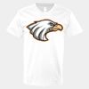 V-Neck Heavy Cotton 100% T-Shirt Thumbnail