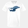 V-Neck Heavy Cotton 100% T-Shirt Thumbnail