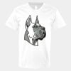 V-Neck Heavy Cotton 100% T-Shirt Thumbnail
