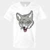 V-Neck Heavy Cotton 100% T-Shirt Thumbnail