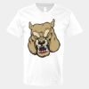 V-Neck Heavy Cotton 100% T-Shirt Thumbnail