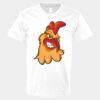 V-Neck Heavy Cotton 100% T-Shirt Thumbnail