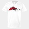 V-Neck Heavy Cotton 100% T-Shirt Thumbnail
