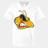 V-Neck Heavy Cotton 100% T-Shirt Thumbnail