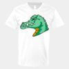 V-Neck Heavy Cotton 100% T-Shirt Thumbnail