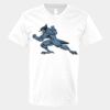 V-Neck Heavy Cotton 100% T-Shirt Thumbnail