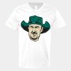 V-Neck Heavy Cotton 100% T-Shirt Thumbnail