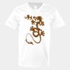 V-Neck Heavy Cotton 100% T-Shirt Thumbnail
