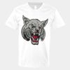 V-Neck Heavy Cotton 100% T-Shirt Thumbnail